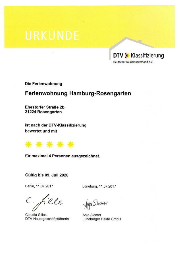 Ferienwohnung Hamburg-Rosengarten Rosengarten  Luaran gambar